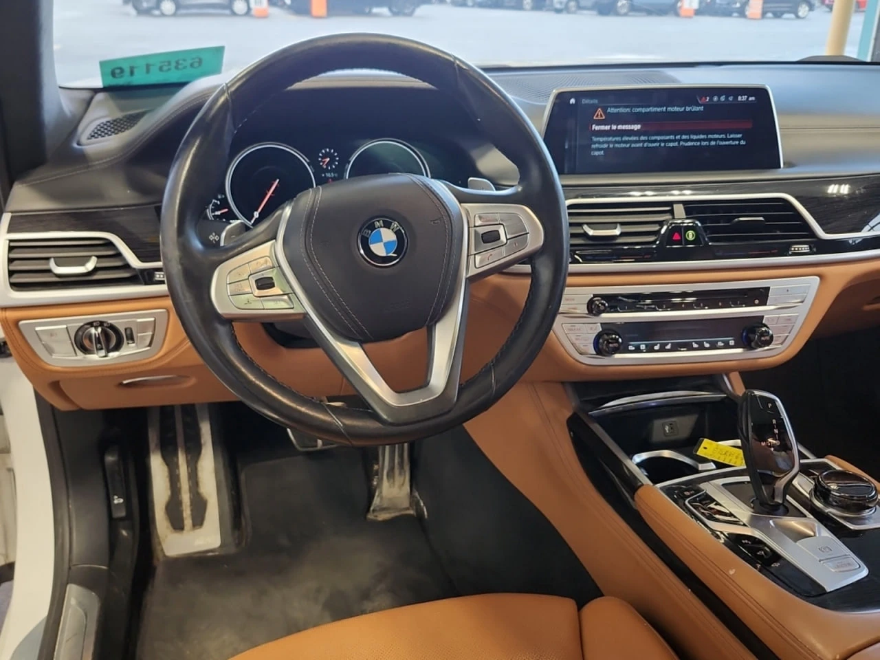 BMW 750 * АВТО КРЕДИТ* ЦЕНА ДО БГ * СЕРВИЗНА ИСТОРИЯ *  - изображение 7