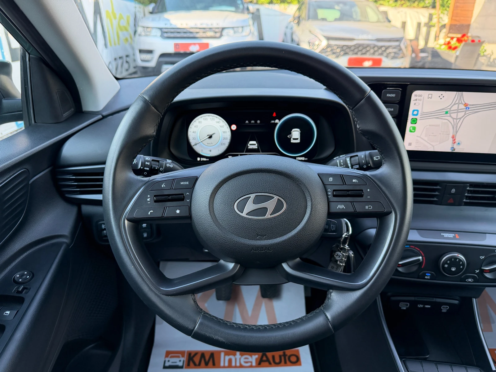 Hyundai I20 1.2i 17000км./Гаранция/NAVI/КАМЕРА/CAR PLAY/LED, снимка 10 - Автомобили и джипове - 54961995