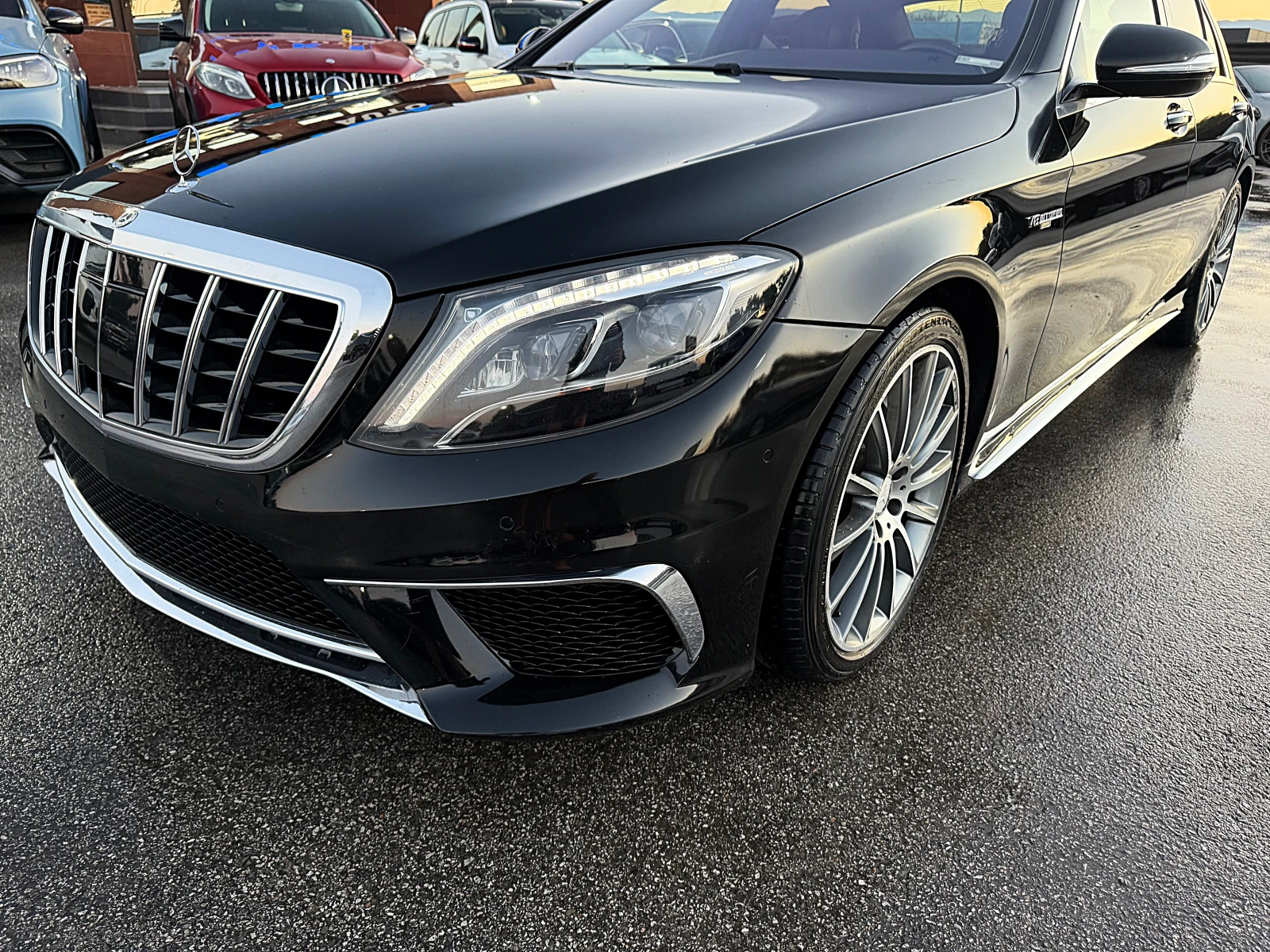 Mercedes-Benz S 350 S63 AMG OPTIK-4x4-DISTRONIK-VAKUM-LED-BIXENON-FULL, снимка 4 - Автомобили и джипове - 55483201