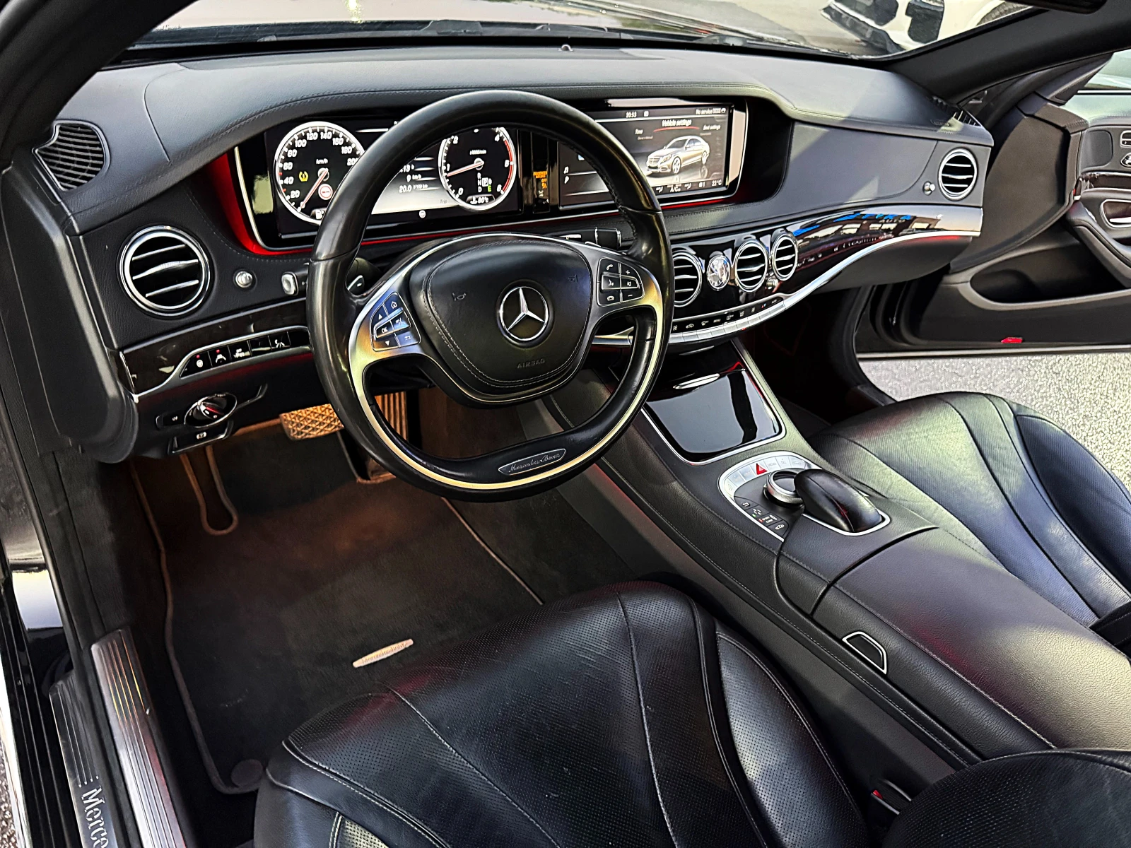 Mercedes-Benz S 350 S63 AMG OPTIK-4x4-DISTRONIK-VAKUM-LED-BIXENON-FULL, снимка 11 - Автомобили и джипове - 55483201