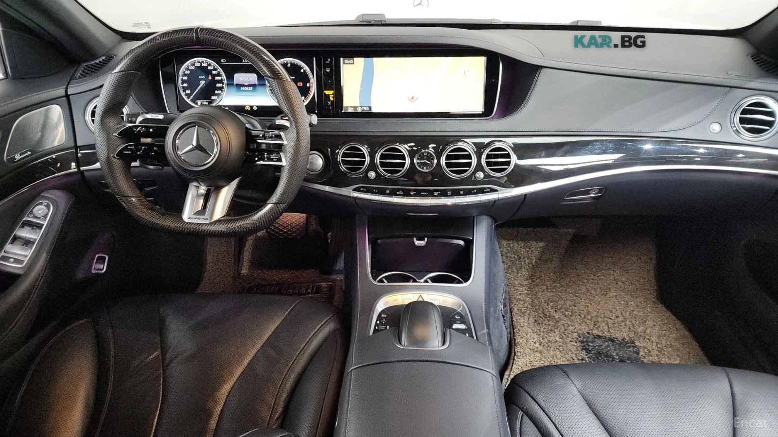 Mercedes-Benz S 350 D* AMG* BLUE TEC* ПОДГРЕВ* ОБДУХ* BURMEST* 360* , снимка 6 - Автомобили и джипове - 55940834