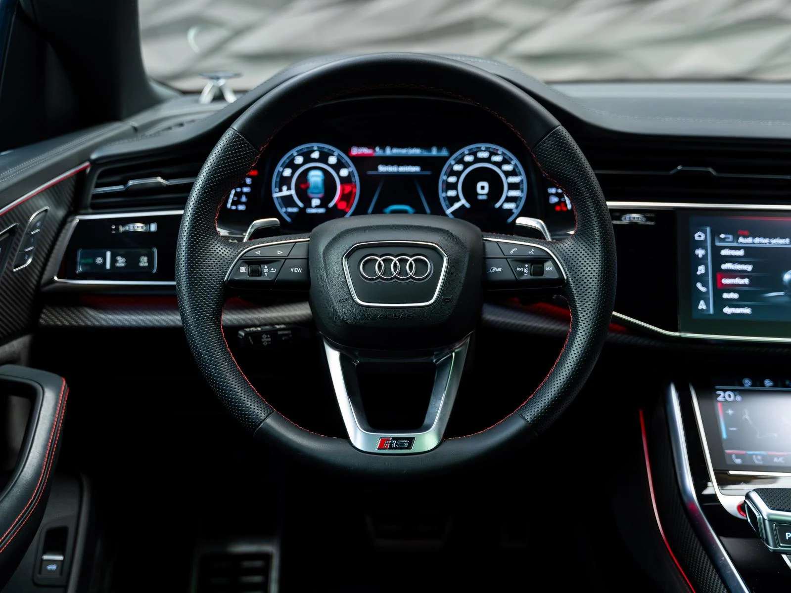 Audi RSQ8 QUATTRO* B&O* MATRIX* 360CAM* PANO* HUD* ОБДУХВ* , снимка 7 - Автомобили и джипове - 55655722