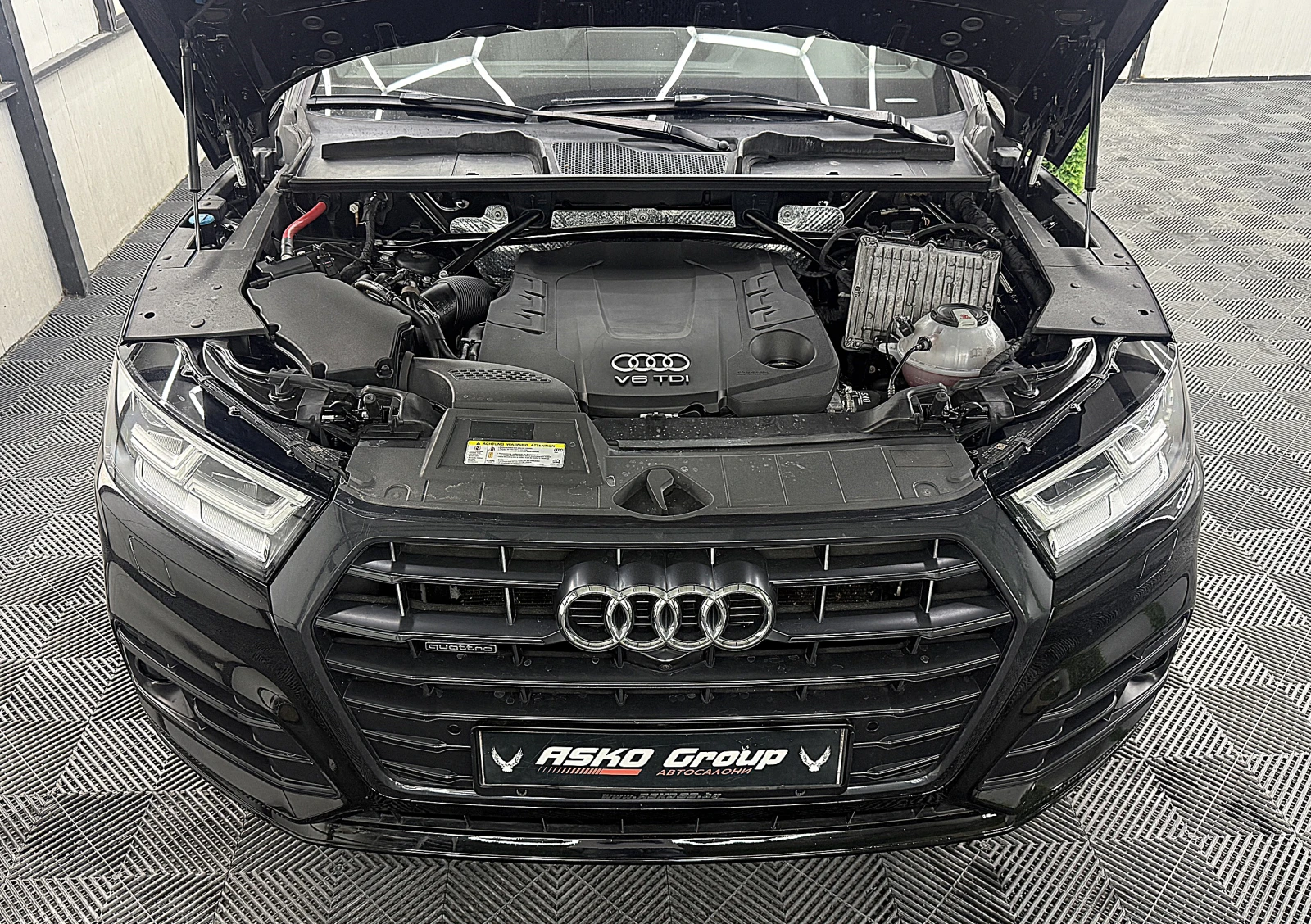 Audi Q5 5.0TDI/S-line/PANORAMA/KeylessGO/360-K/ЛИЗИНГ, снимка 17 - Автомобили и джипове - 55937063