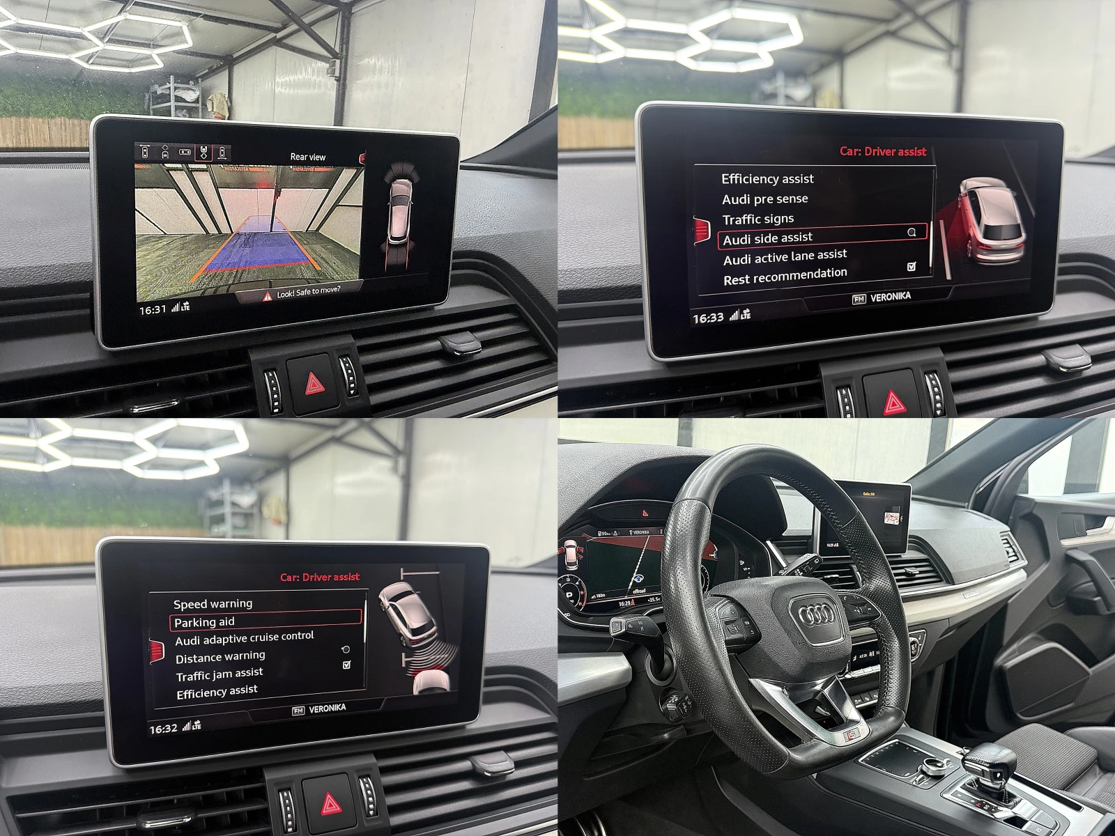 Audi Q5 5.0TDI/S-line/PANORAMA/KeylessGO/360-K/ЛИЗИНГ, снимка 16 - Автомобили и джипове - 55937063