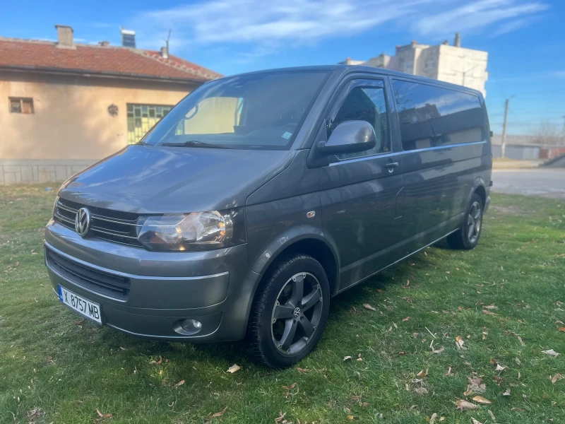 VW Transporter 2.0 140 К.С 6 скорости дълга база , снимка 2 - Бусове и автобуси - 48130015