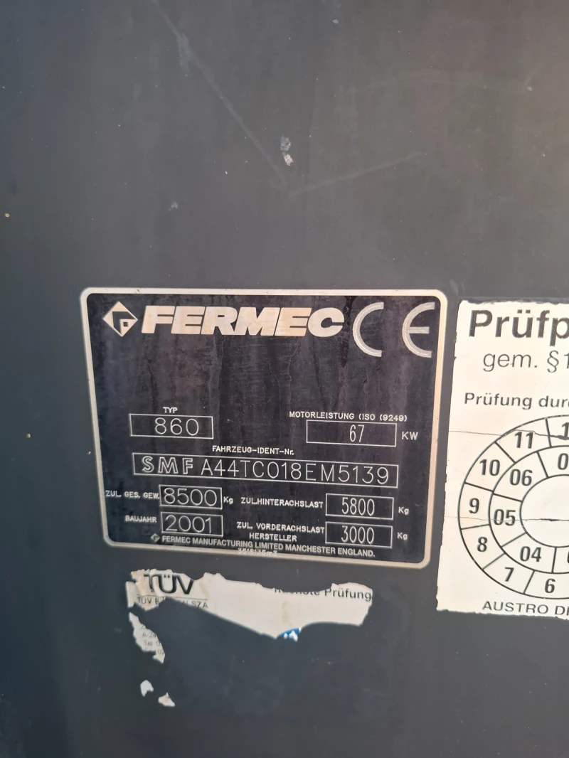 Багер Fermec 860, снимка 6 - Индустриална техника - 52597635