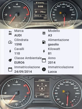 Обява за продажба на Audi A3 1.6TDI/SportBack/6ск/ACC/NAVI/БЛУТУТ/EURO 6B/ТОП ~16 900 лв. - изображение 11