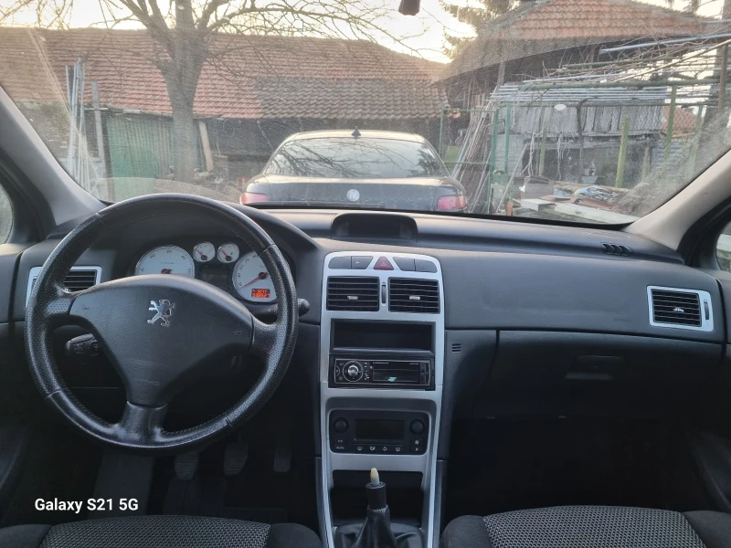 Peugeot 307 SW 1.6 HDi 90к.с., снимка 9 - Автомобили и джипове - 49104906