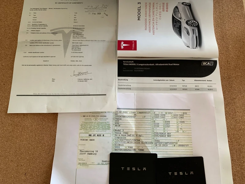 Tesla Model 3 LONG RANGE 4x4* 107хил.км.ЕВРОПЕЙСКА, снимка 7 - Автомобили и джипове - 52144054