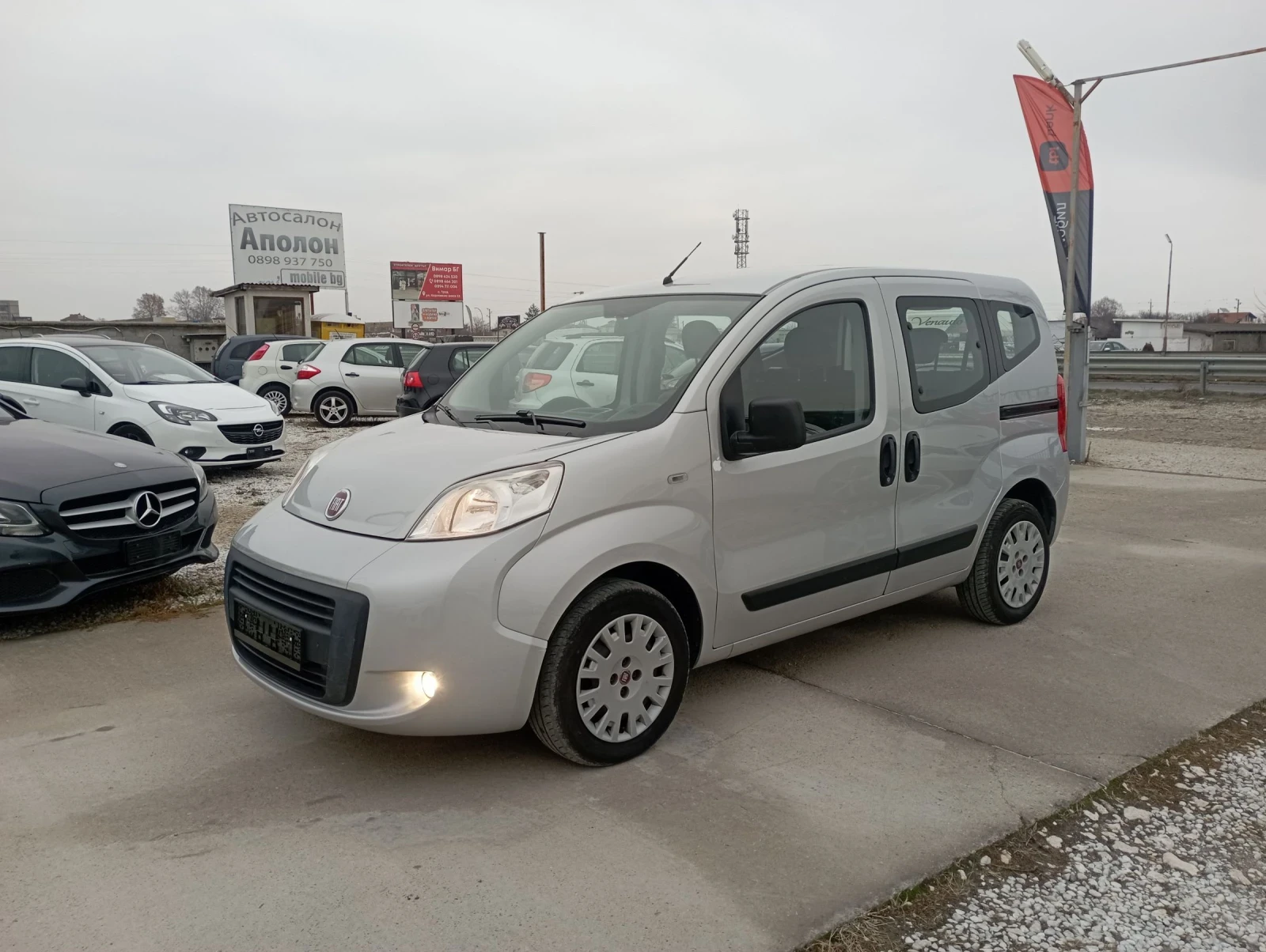 Fiat Qubo 1.3Mjet, Клима, Италия  | Mobile.bg — изображение 1