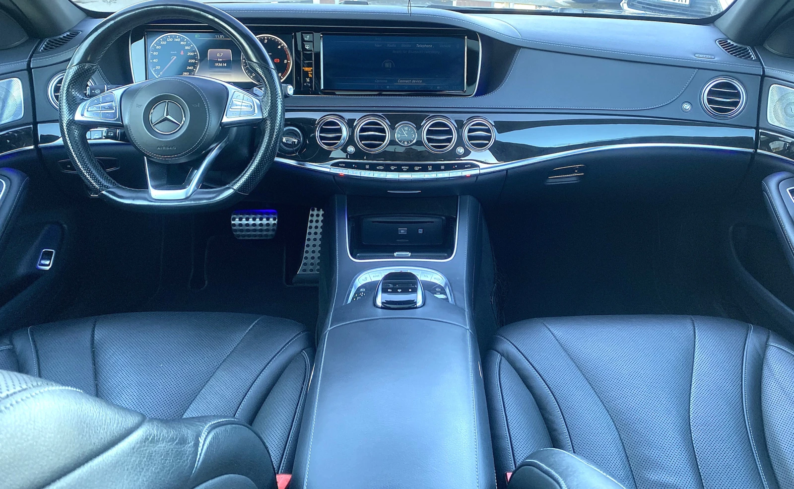 Mercedes-Benz S 350 AMG, 4matic , Long, Head up, Panorama | Mobile.bg   13