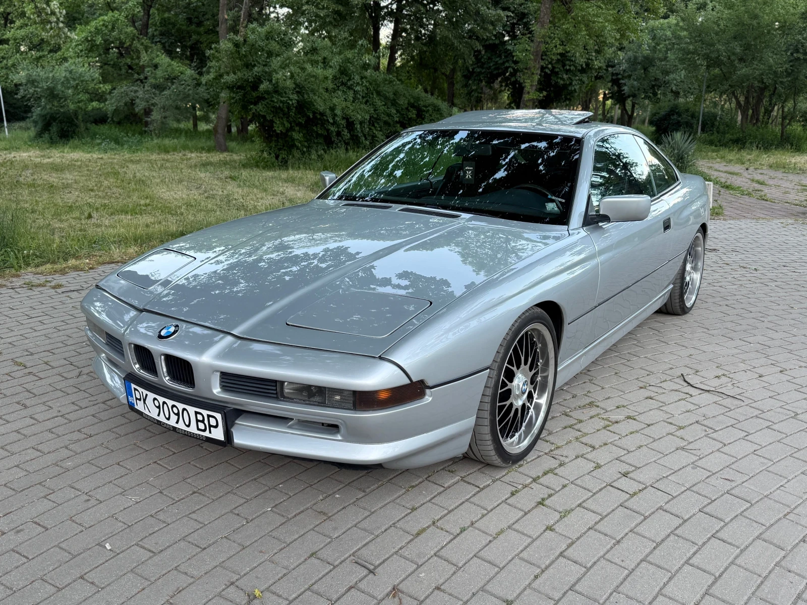 BMW 850 Автоматик, климатроник, снимка 2 - Автомобили и джипове - 54721036