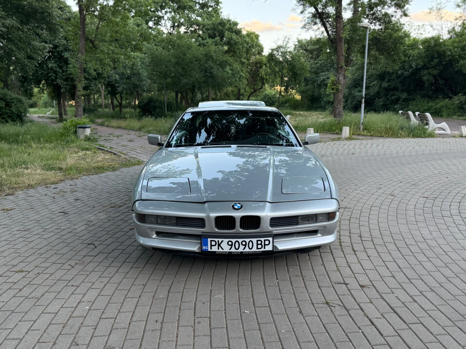 BMW 850 Автоматик, климатроник, снимка 3 - Автомобили и джипове - 54721036