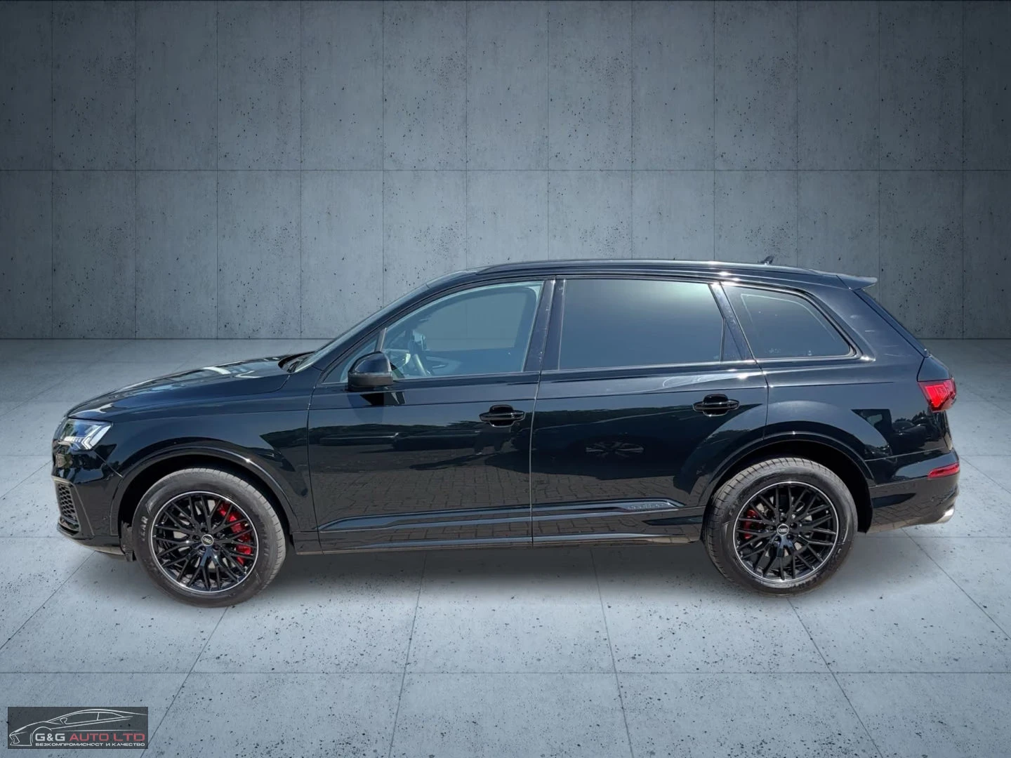 Audi SQ7 507HP/PANO/LASER/MATRIX/B&O/360/HUD/779z, снимка 4 - Автомобили и джипове - 55691427