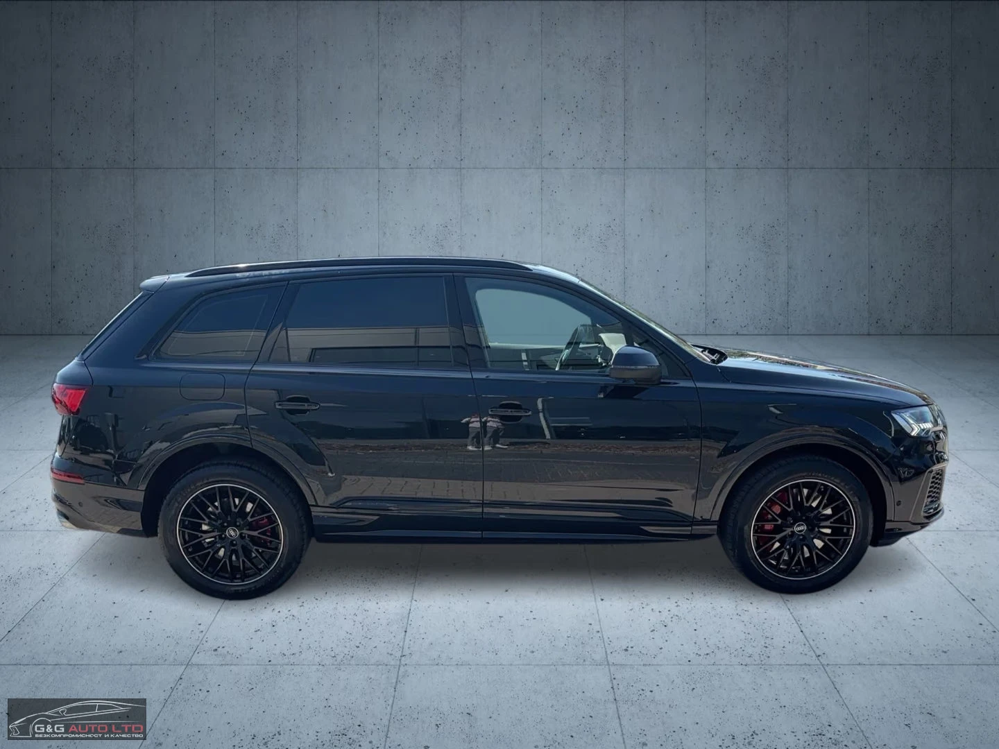 Audi SQ7 507HP/PANO/LASER/MATRIX/B&O/360/HUD/779z, снимка 6 - Автомобили и джипове - 55691427