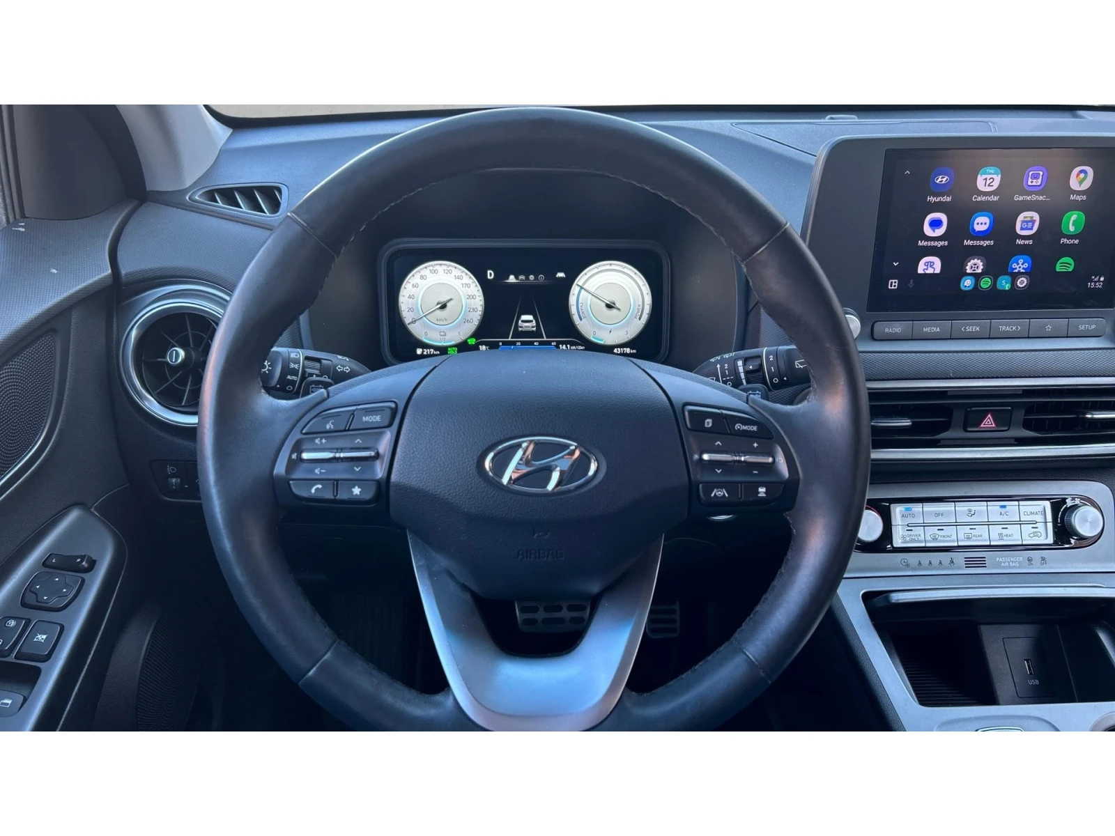 Hyundai Kona Facelift / ТЕРМОПОМПА, Месечна вноска от 199  , снимка 13 - Автомобили и джипове - 56068669