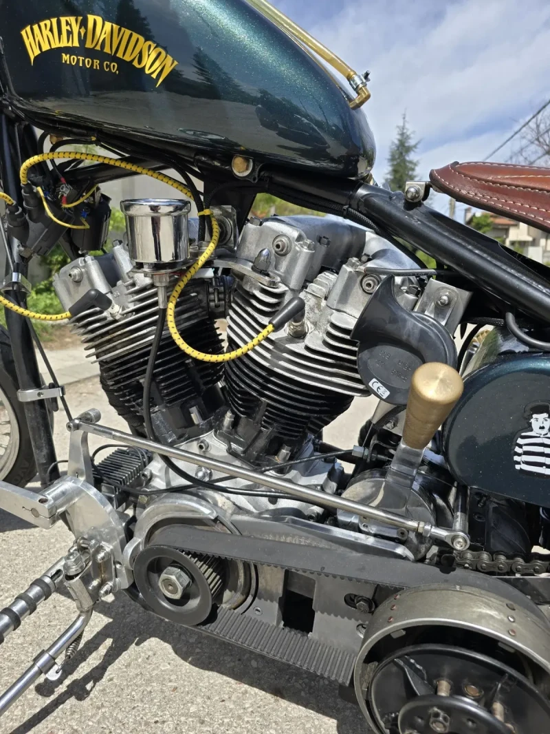 Harley-Davidson Custom Shovelhead FLH, снимка 11 - Мотоциклети и мототехника - 50174638