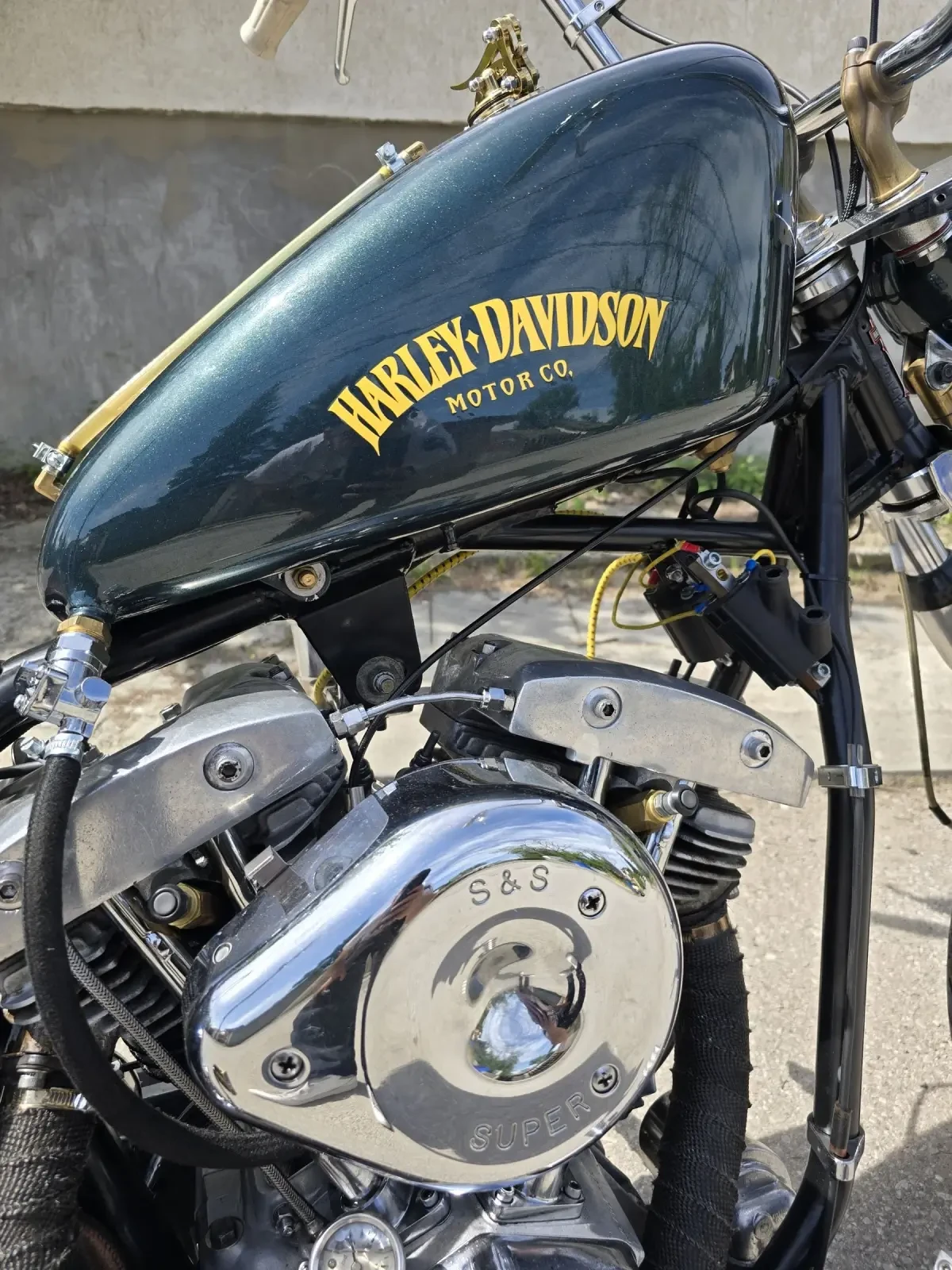 Harley-Davidson Custom Shovelhead FLH - изображение 8