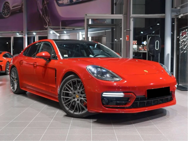 Porsche Panamera GTS* PANO* BURM-3D* HEAD-UP* 360* DESIGN* NOGHT* , снимка 3 - Автомобили и джипове - 52480577