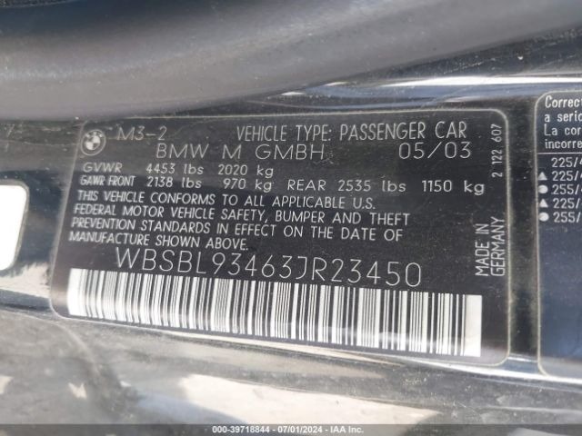 BMW M3 3.2L 333HP, снимка 9 - Автомобили и джипове - 46469187