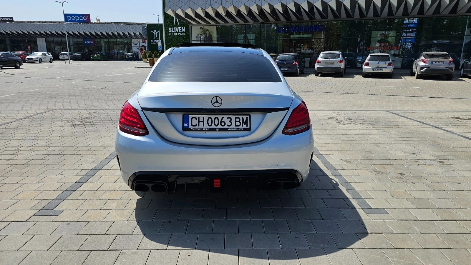 Mercedes-Benz C 300 4 Matic/Facelift 63 LOOK/Brabus Diffuser - изображение 4