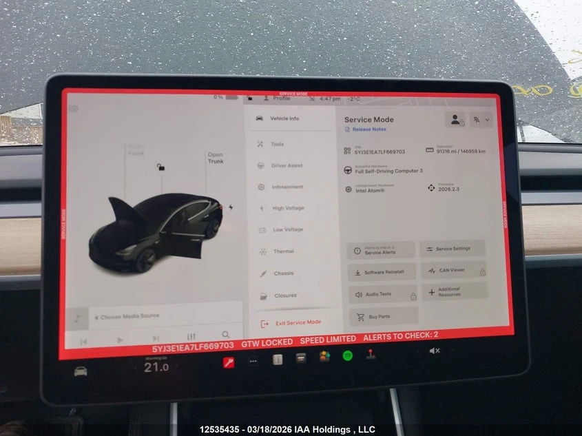 Tesla Model 3 Standard Range Plus RWD, снимка 7 - Автомобили и джипове - 54597393