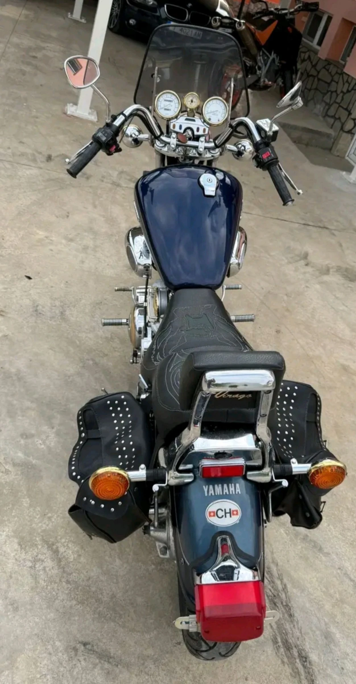 Yamaha Virago 750, снимка 2 - Мотоциклети и мототехника - 53775416