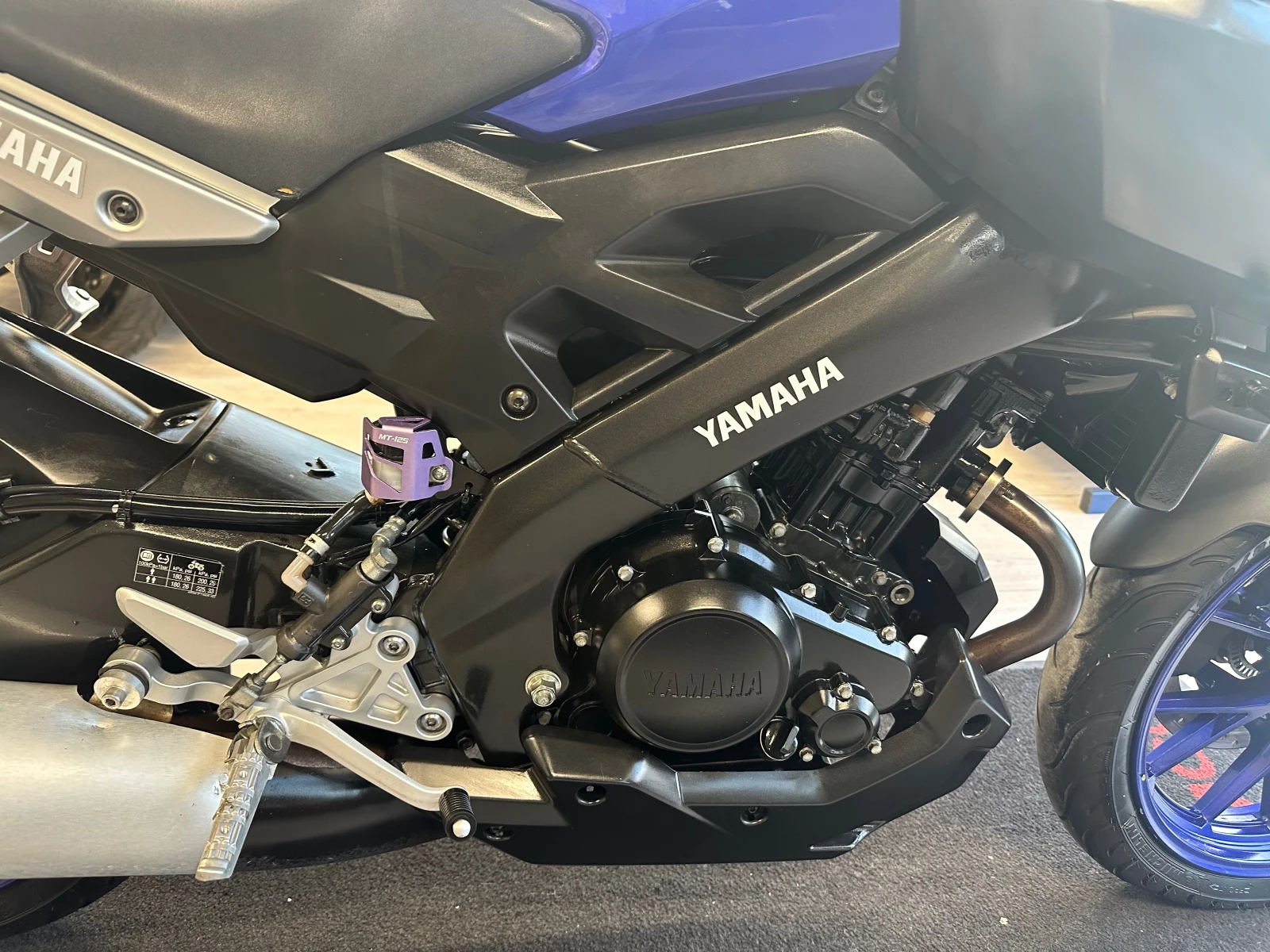 Yamaha Mt-01 125i ABS/LED Кат.А1, снимка 6 - Мотоциклети и мототехника - 54140788