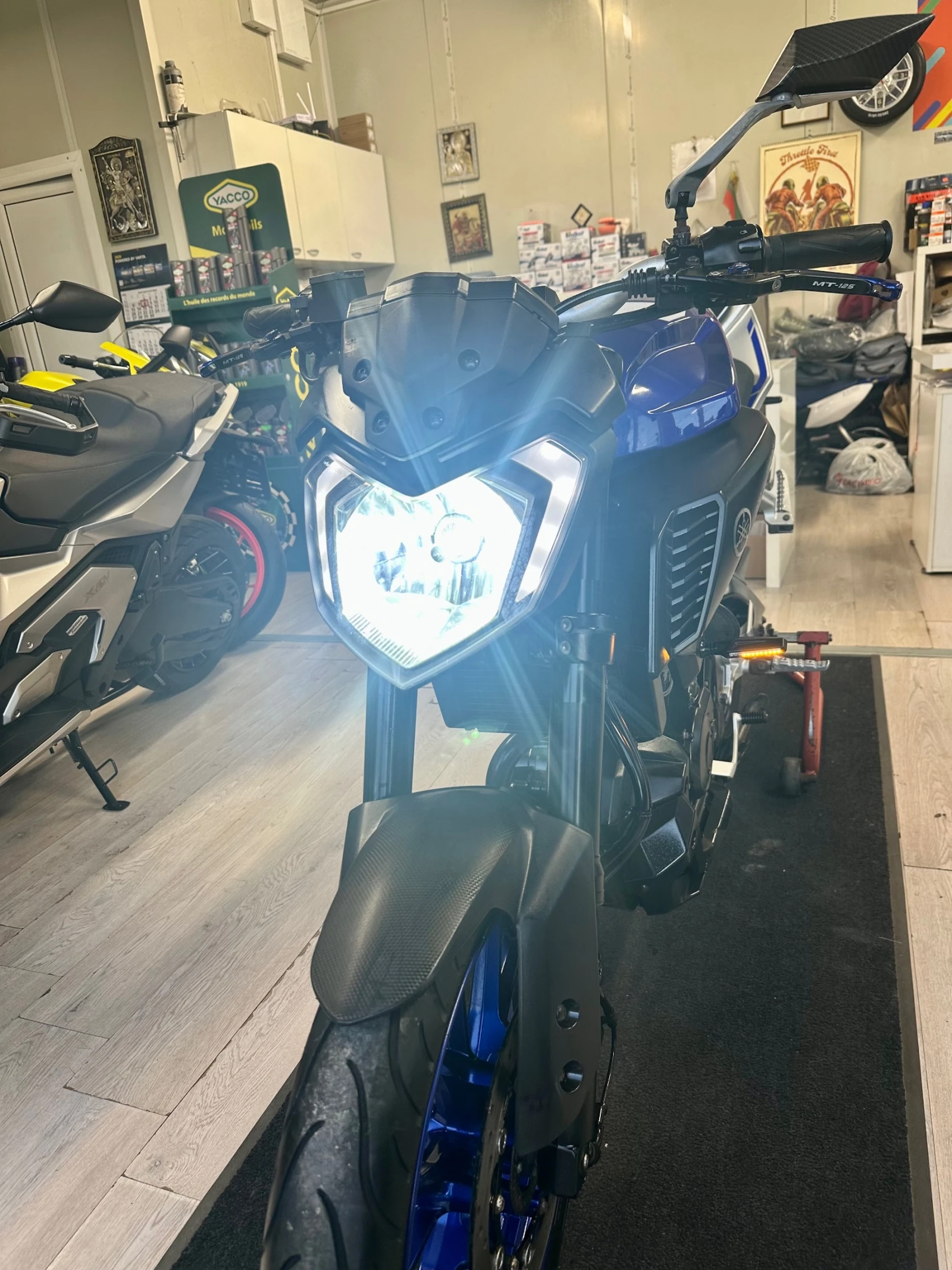 Yamaha Mt-01 125i ABS/LED Кат.А1, снимка 9 - Мотоциклети и мототехника - 54140788