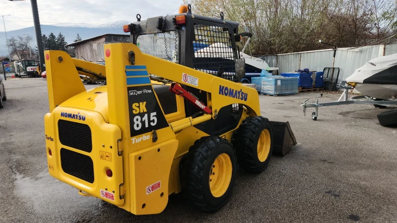 Мини челни товарачи Komatsu Sk815 super flow , снимка 6 - Индустриална техника - 52744599