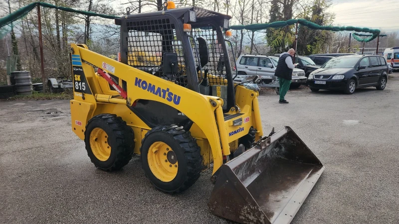 Мини челни товарачи Komatsu Sk815 super flow , снимка 8 - Индустриална техника - 52744599