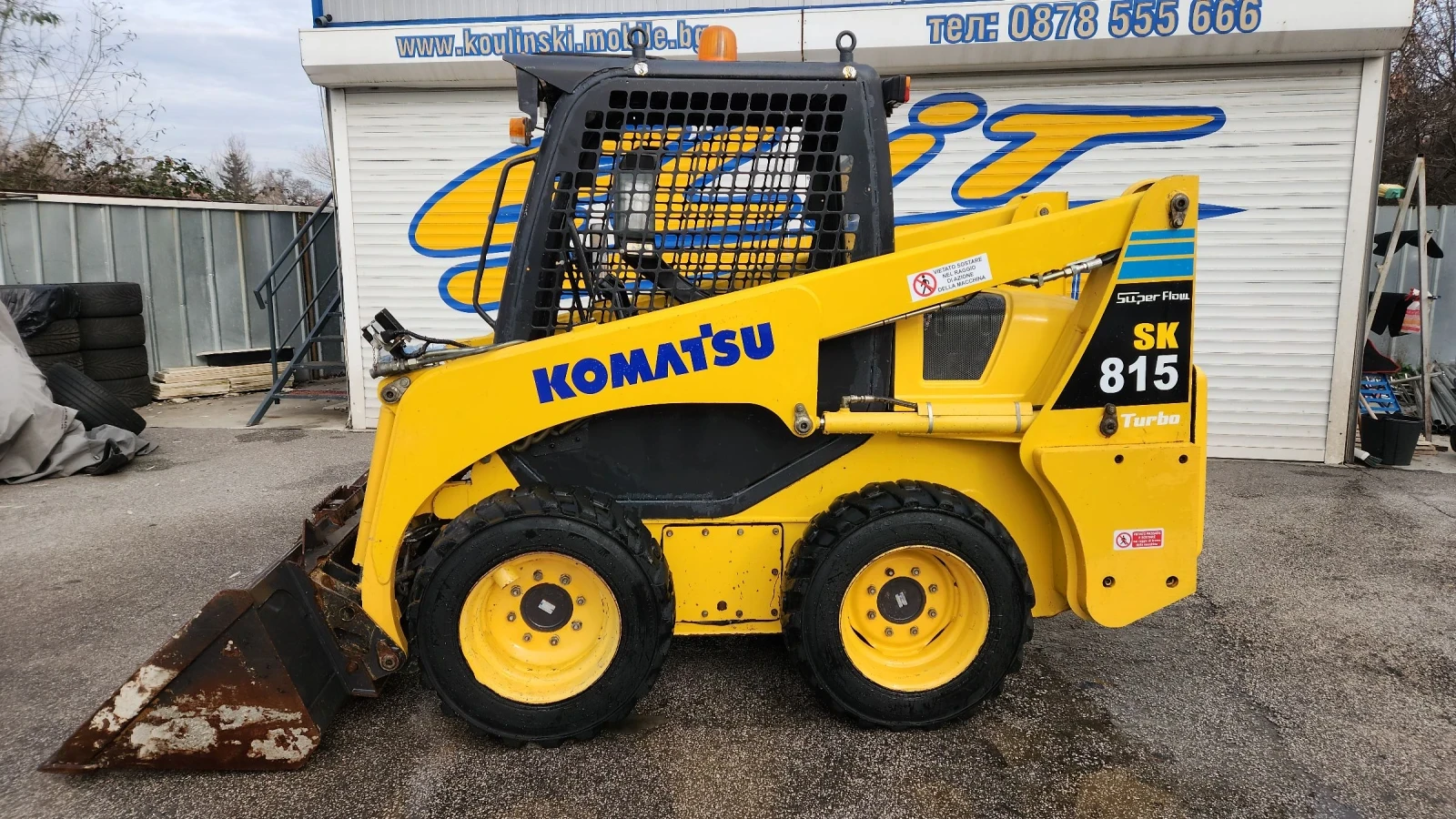 ���� ����� �������� Komatsu Sk815 super flow  | Mobile.bg � ����������� 3
