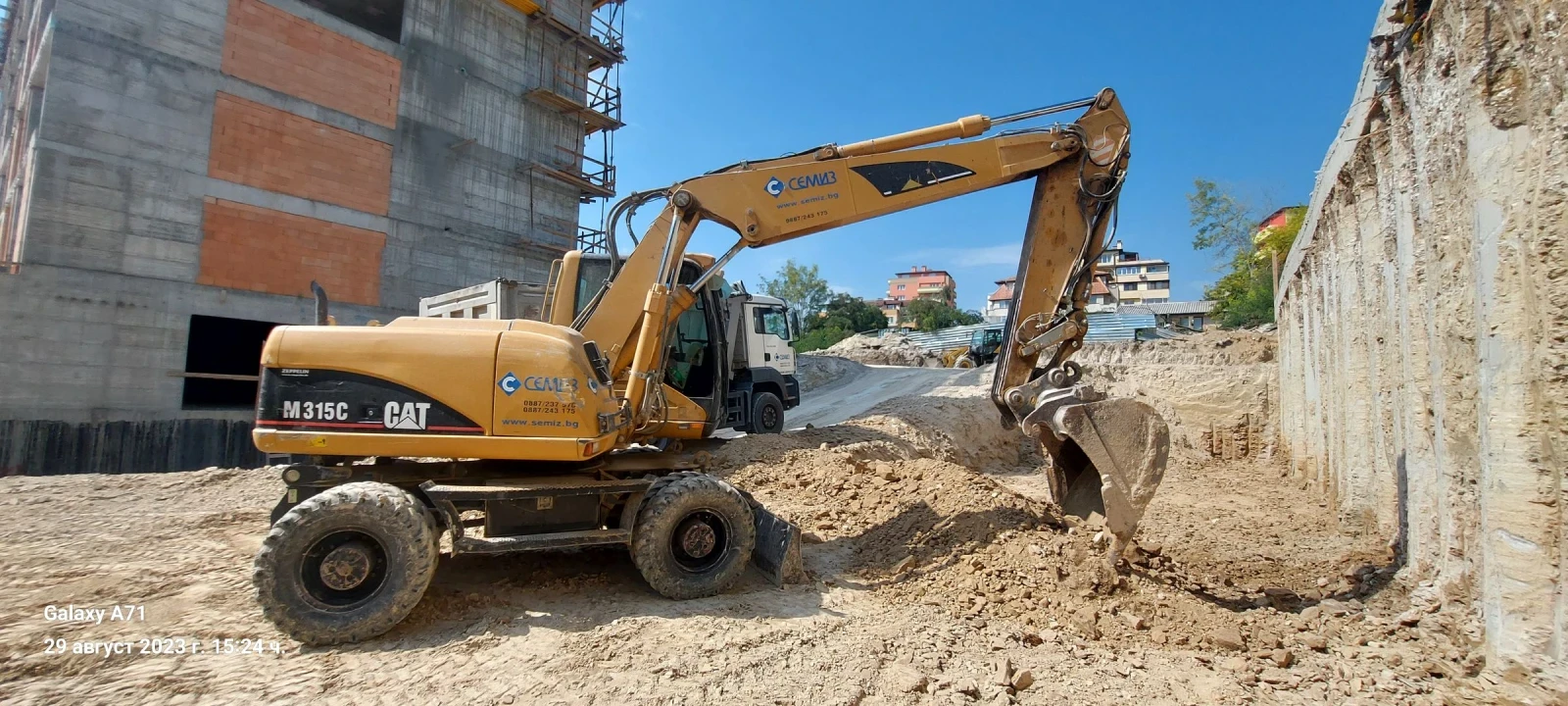 Багер Cat 315, снимка 2 - Индустриална техника - 54026599