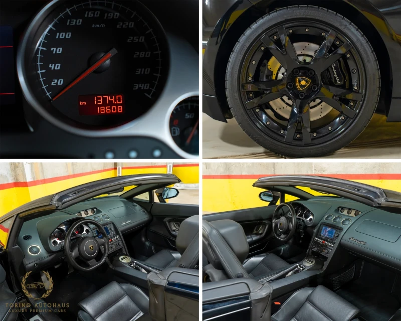 Lamborghini Gallardo LP-560 4 SPYDER* LIFT* CABRIO* , снимка 13 - Автомобили и джипове - 51658263