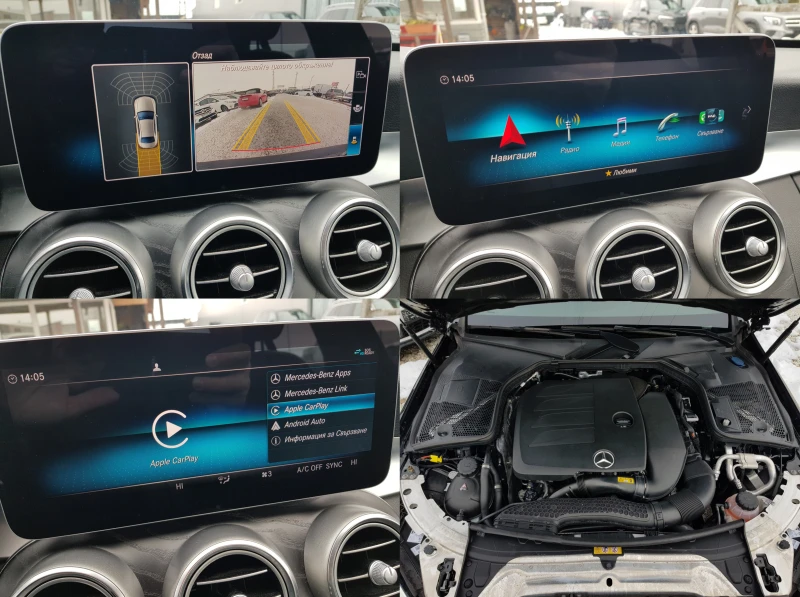 Mercedes-Benz C 200 FACELIFT БЕНЗИН СЕДАН /06/2019г. EURO 6D ЛИЗИНГ, снимка 16 - Автомобили и джипове - 53340948