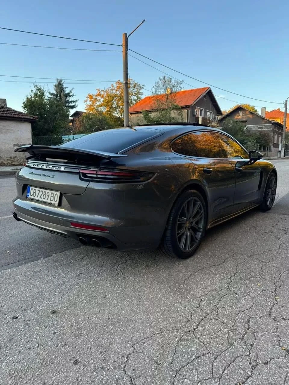 Porsche Panamera Turbo s ceramic, снимка 4 - Автомобили и джипове - 55637028