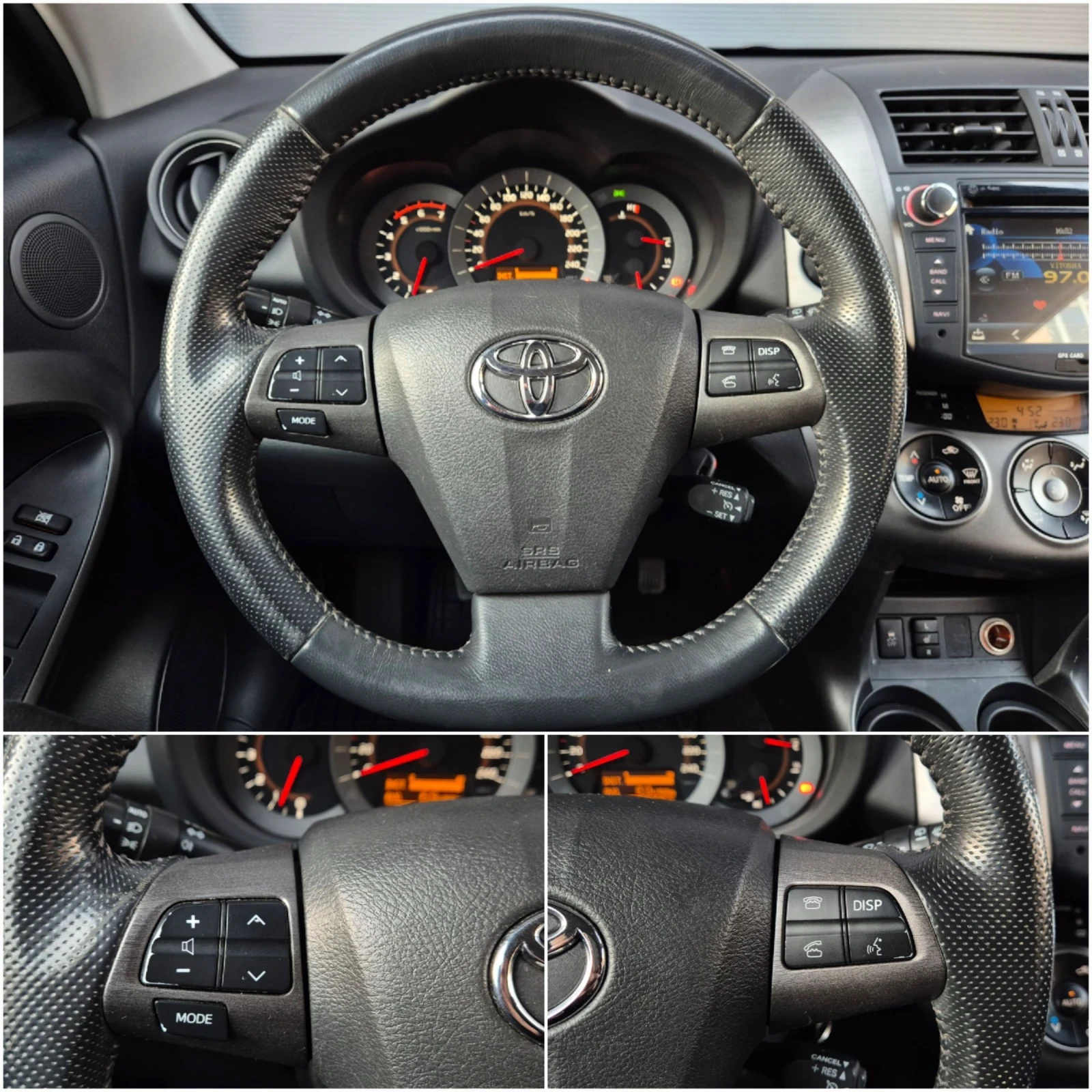Toyota Rav4 2.2 D4D Facelift 4X4 * ������� * ������ * �������� | Mobile.bg � ����������� 12