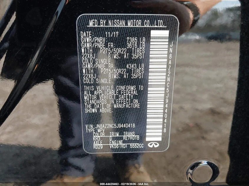 Infiniti QX80 5.6l, снимка 9 - Автомобили и джипове - 53956617