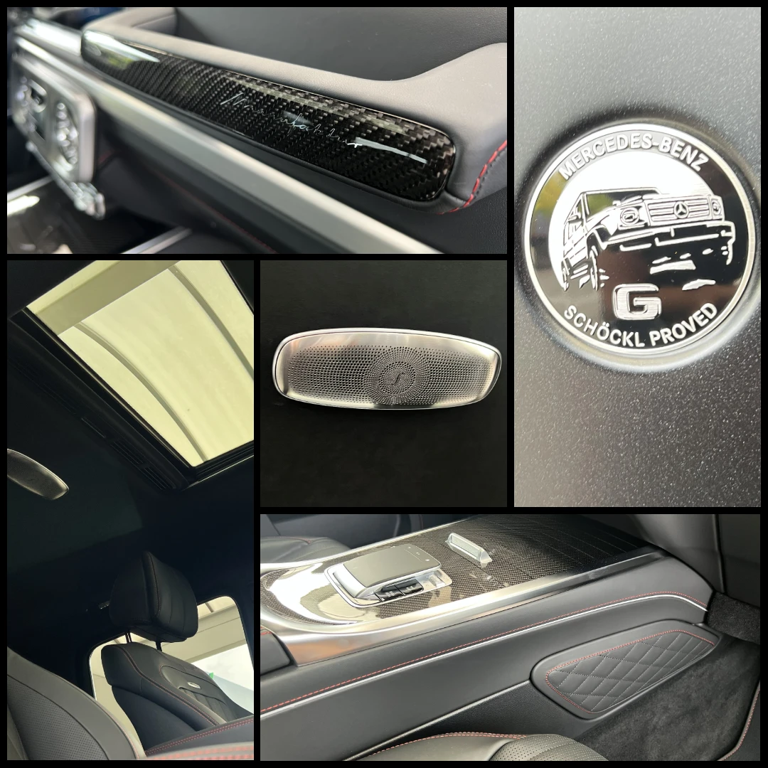 Mercedes-Benz G 63 AMG CARBON / MANUFAKTUR / SUPERIOR / PANO / BURM / 360, снимка 17 - Автомобили и джипове - 56192837