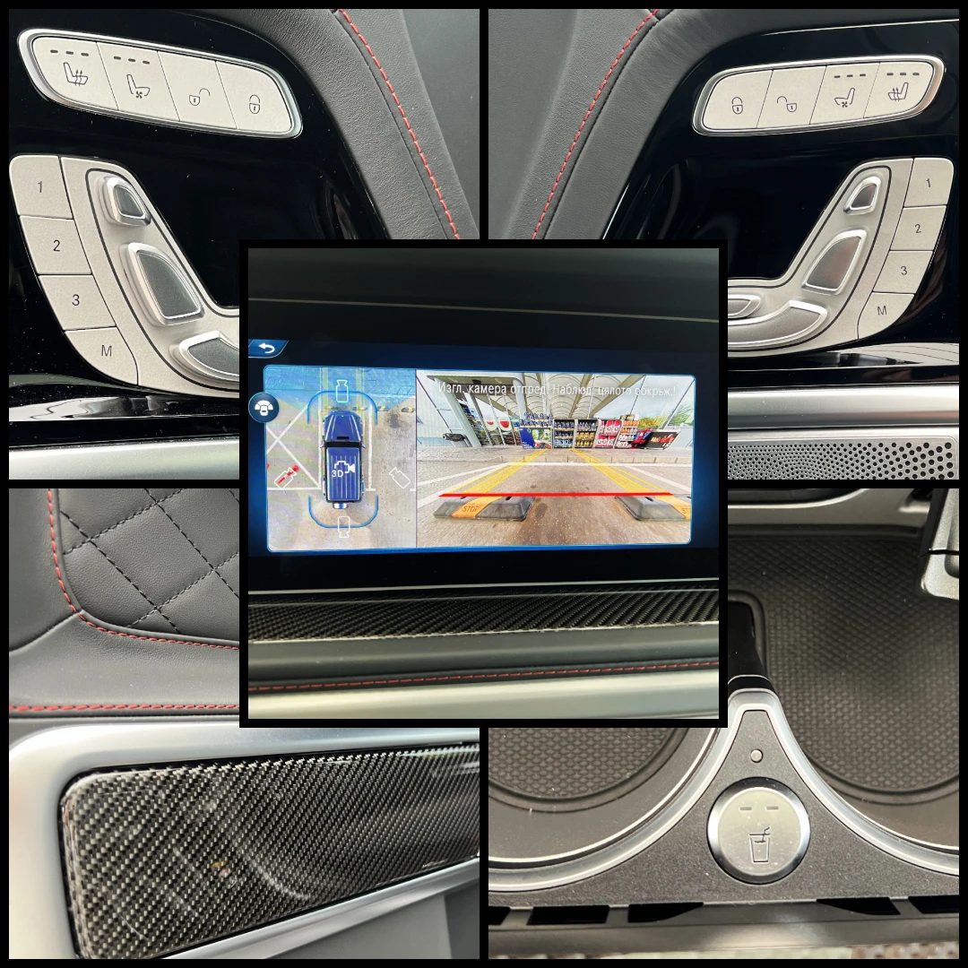 Mercedes-Benz G 63 AMG CARBON / MANUFAKTUR / SUPERIOR / PANO / BURM / 360, снимка 16 - Автомобили и джипове - 56192837