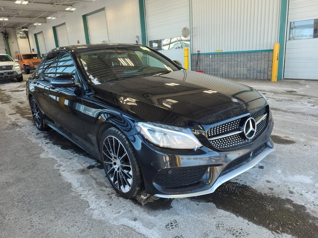 Mercedes-Benz C 43 AMG BURMESTER / PANO / RED INT / CARFAX - изображение 2