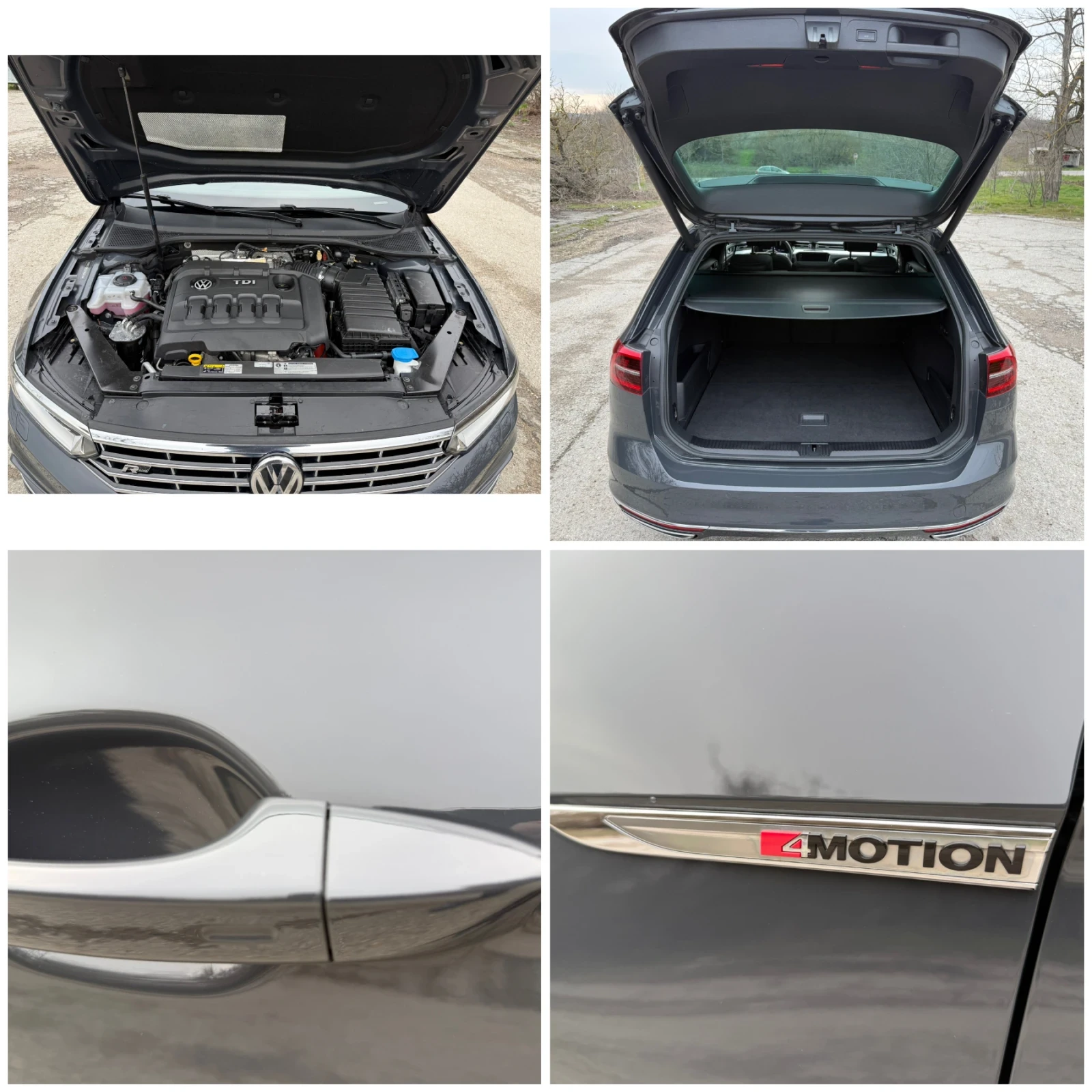 VW Passat 2.0TDi / R-Line / 4-MOTION / 240к.с., снимка 16 - Автомобили и джипове - 53964056