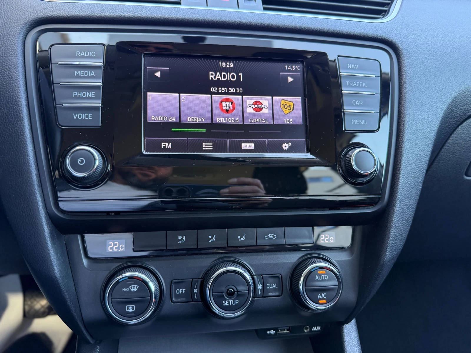 Skoda Octavia Euro5B+ AUX+ Navi+ 1, 6TDI+ 105kc, снимка 12 - Автомобили и джипове - 54131022