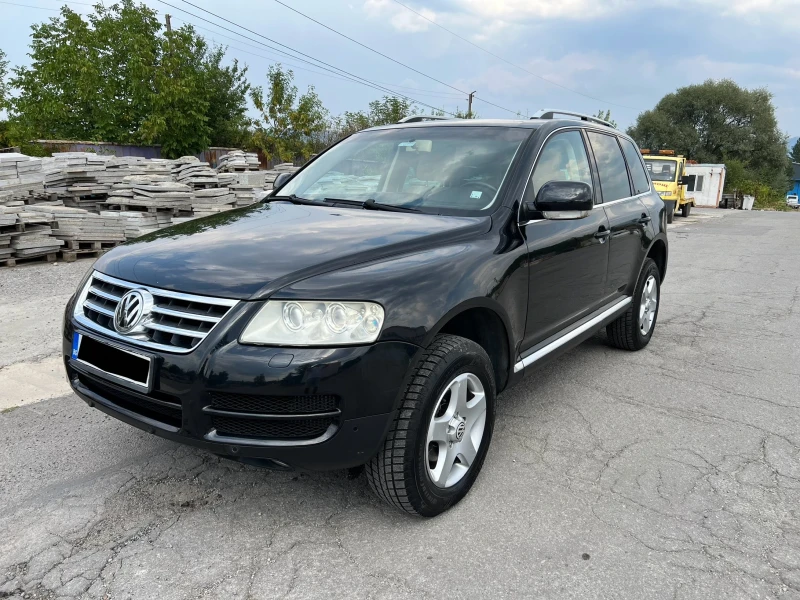 VW Touareg 2.5TDI R5 АВТОМАТИК ПОД.СЕДАЛКИ, снимка 2 - Автомобили и джипове - 47292372