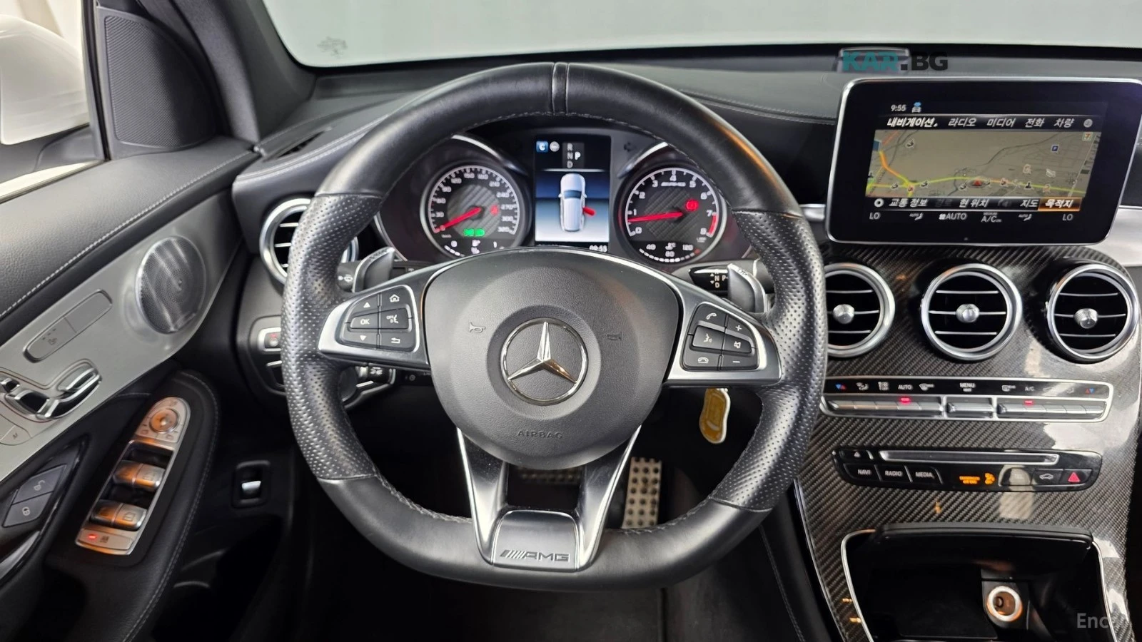 Mercedes-Benz GLC 63 AMG 4MATIC* КОЖА* ПАНО* НАВИ, снимка 11 - Автомобили и джипове - 55385657