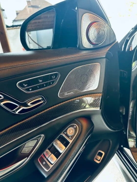Mercedes-Benz S 63 AMG LONG* 4MATIC* CARBON* BURMESTER 3D* PANO* FULL* , снимка 11