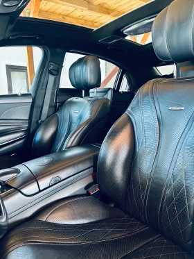 Mercedes-Benz S 63 AMG LONG* 4MATIC* CARBON* BURMESTER 3D* PANO* FULL* , снимка 10