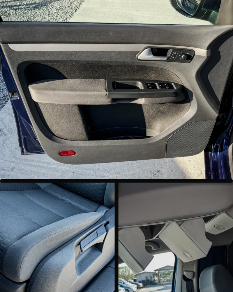 VW Touran 1.9TDI-ТОВАРЕН(1+ 1)BLUEMOTION-6ck. , снимка 9 - Автомобили и джипове - 51703028