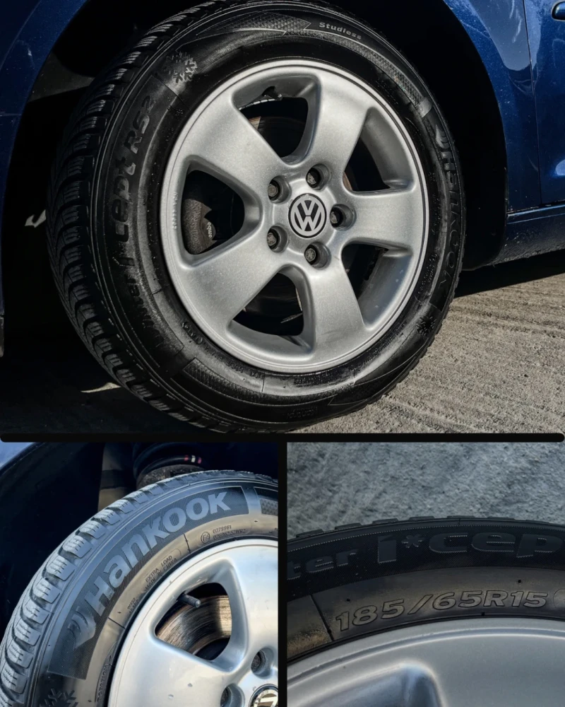 VW Touran 1.9TDI-ТОВАРЕН(1+ 1)BLUEMOTION-6ck. , снимка 14 - Автомобили и джипове - 51703028