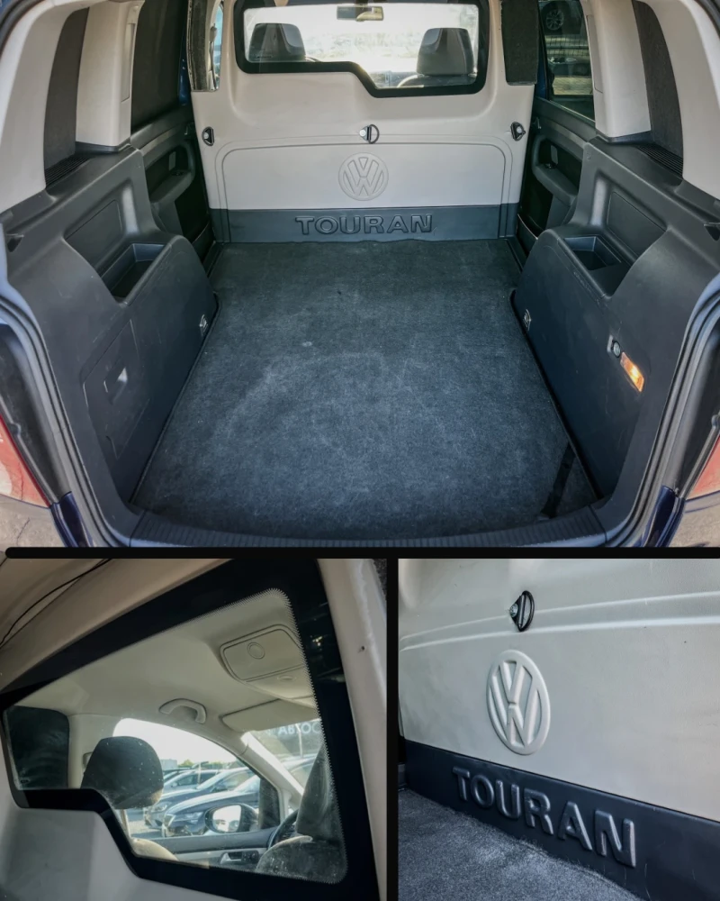 VW Touran 1.9TDI-ТОВАРЕН(1+ 1)BLUEMOTION-6ck. , снимка 6 - Автомобили и джипове - 51703028